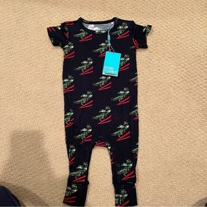 Posh Peanut Short Sleeve Romper